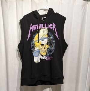 14 Metallica Hoodie Muscle Sweatshirt NWOT Size Small